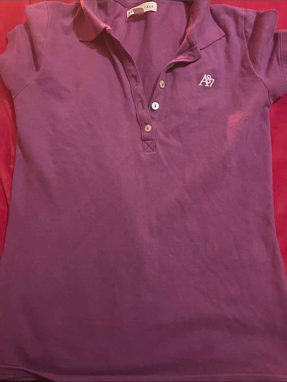 Aeropostale Violet Crewneck Tee